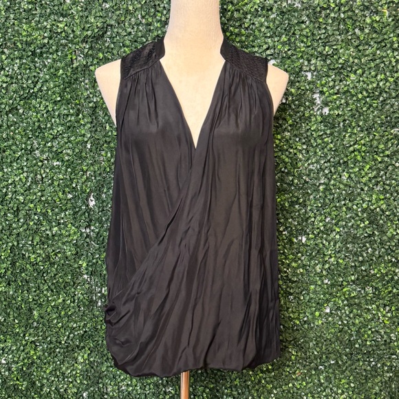 NWOT Calypso St. Barth 100% Silk V-Neck Sleeveless Blouse Size S - Picture 1 of 8